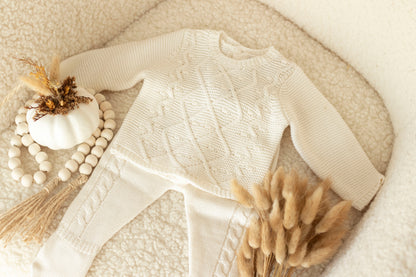 CONJUNTO PUNTO JERSEY Y POLAINA